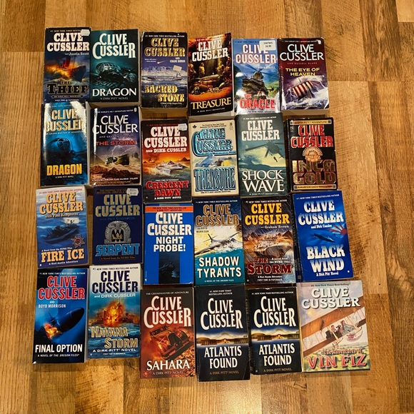 All soft cover Clive Cussler novels are in fabulous condition. Choose any 2/$20 - Picture 2 of 2